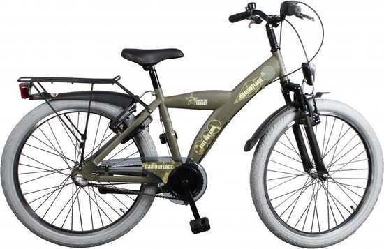 Thriller lening Trojaanse paard 24" BMX BikeFun jongens 3 speed - camouflage - bmx fiets - jongensfiets 24  inch -... | bol.com