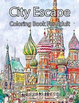 City Escape Coloring Book For Adult