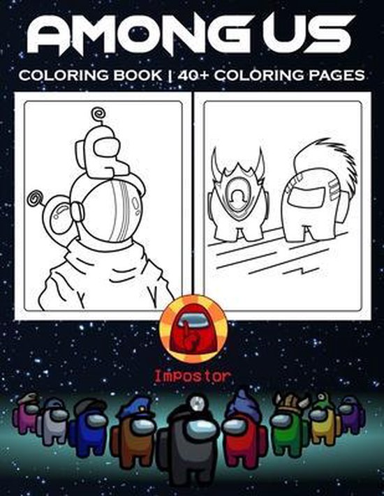 Among Us Coloring Pages : Among Us Coloring Pages 190 Best Coloring