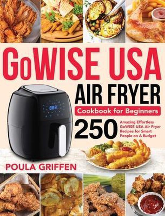 GoWISE USA Air Fryer Cookbook for Beginners - cover