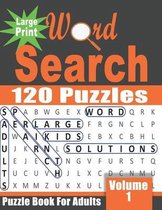 Large Print Word Search Book for Adults