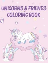 Unicorn & Friends Coloring Book