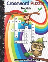 Crossword Puzzle for Kids: Brain Quest Workbook Grade 3