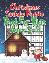 Christmas Sudoku Puzzle Book For Kids Ages 2-5