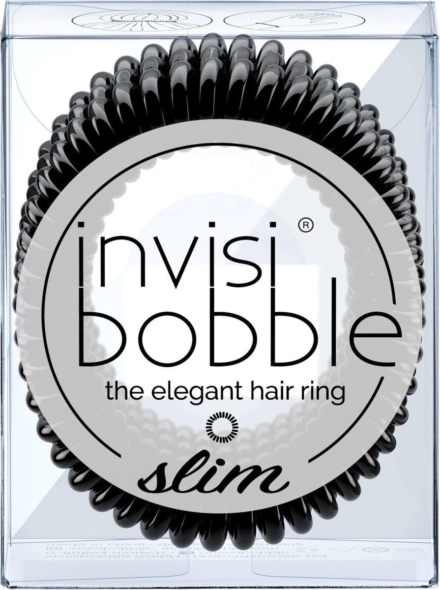 Invisibobble SLIM - True Black