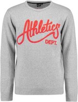 SWEATER HEATH GREY RED - S HAILYS