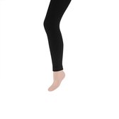 Yellowmoon Thermo legging kinderen – maat 122/128 - zwart