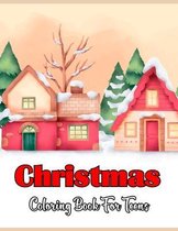 Christmas Coloring Book For Teens