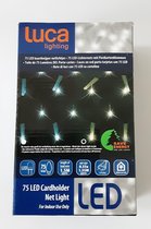 Luca lighting 75 LED kaartknijper net lichtjes.