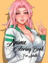 Anime coloring book for adults