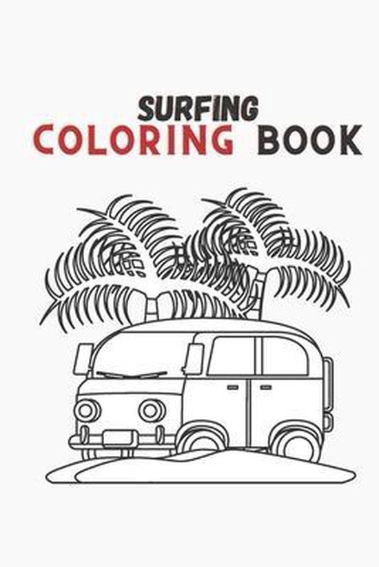 surfing journey coloring book - cover