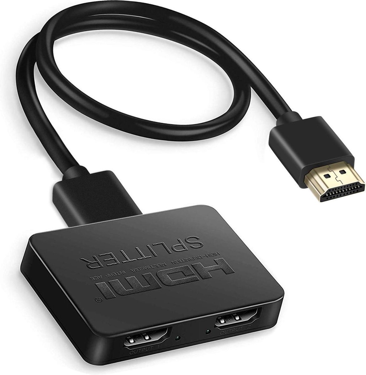 bol.com | HDMI-Splitter 2 poorts | HDMI Splitter 1 ingang, 2 uitgangen ...