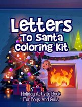 Letters To Santa Coloring Kit