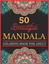 50 Beautiful Mandala Coloring Book For Adult
