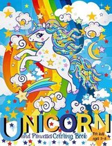 Unicorns and Princesses Coloring Book For kids ages 3-8