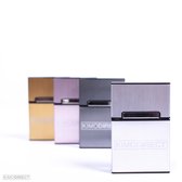 KIMO DIRECT Luxe Sigaretten Doosje - Sigarettenhouder - Opbergdoosje voor Hulzen - 20 Sigaretten - Zilver