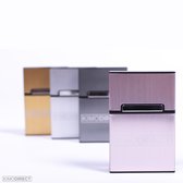 KIMO DIRECT Luxe Sigaretten Doosje - Sigarettenhouder - Opbergdoosje voor Hulzen - 20 Sigaretten - Rose Goud