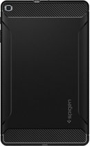 Spigen Rugged Armor - Tablethoes geschikt voor Samsung Galaxy Tab 4 10.1 Hardcase Backcover - Zwart