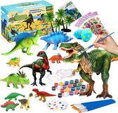 Dinosaurus verfset verf je eigen Dino Kinderen Cadeau 10 verschillende Dinosaurussen