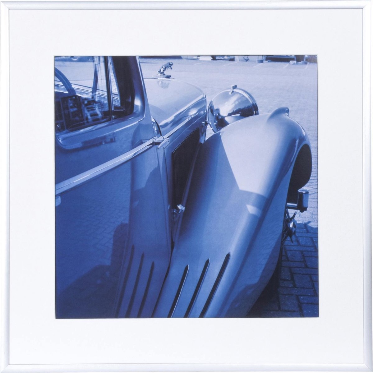 Henzo Fotolijst - Henzo - Portofino - Fotomaat 40x40 cm - Zilver