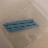 Deflectagrip Shafts Nylon Medium Pastel Blauw 3 stuks LAATSTE SETS!!