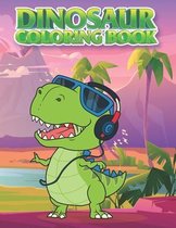 Dinosaur Coloring Book: For Kids