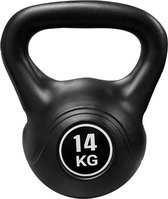 Kettlebell - Fitness - Kettlebells - Gewichten - 14kg - Zwart