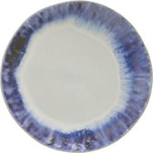 Costa Nova - servies - ontbijtbord blauw - aardewerk - 20 cm rond