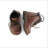 Kinderlaarzen - Kinder  veterboots - Kinder sneakers - Kinder enkellaarzen - Jack Bruin Mt 25