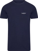 Ballin Est. 2013 - Heren Tee SS Small Logo Shirt - Blauw - Maat 3XL