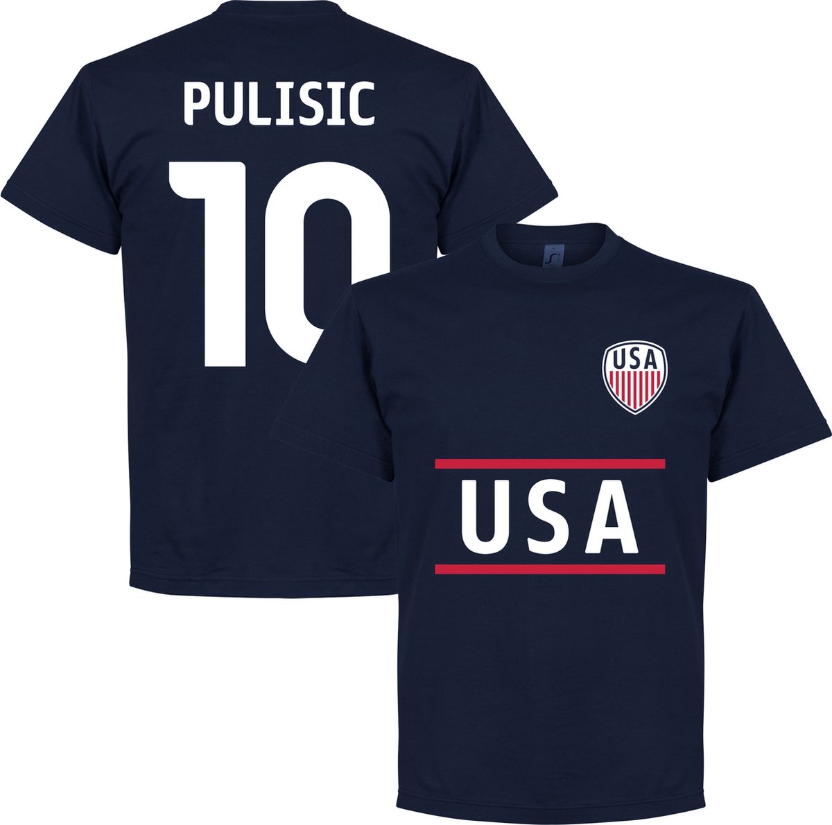 USA Pulisic 10 Team T-Shirt - L