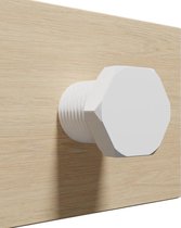 Koptelefoon houder Bout - 3D print - White