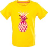 Stones and Bones Meisjes Tshirt Josey Pineapple Yellow - 140