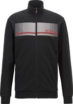 Hugo Boss heren lounge vest (middeldik) - zwart -  Maat: M