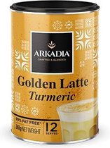 Arkadia Chai Tea Golden Latte (Kurkuma) 240gr. Powder Cafe Beverage Turmeric