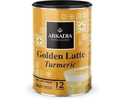 Arkadia Chai Tea Golden Latte (Curcuma) 240gr. Curcuma de boisson de café en poudre