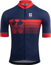 Kalas Motion Z Fietsshirt Heren Navy/Rood Maat 6/XXL