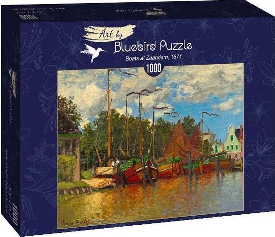 Bluebird Puzzle legpuzzel Claude Monet - Boats at Zaandam 1000 stukjes ...