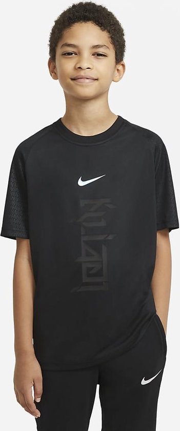 Nike Dri-Fit Mbappe Shirt Zwart XS(122-128cm) junior |