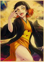 Kimetsu no Yaiba Demon Slayer Susamaru Anime Vintage Poster 42x30cm.