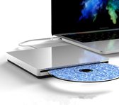 ElQing Externe DVD Speler Voor Laptop - USB-C Externe DVD Speler En Brander - DVD Speler Laptop - CD Speler Voor Laptop - DVD/CD Speler En Brander