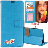 EmpX Telefoonhoesje - Book Case - Geschikt Voor Nokia 8