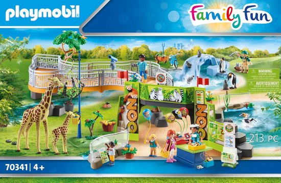 PLAYMOBIL Family Fun Parc animalier - 70341 | bol.com