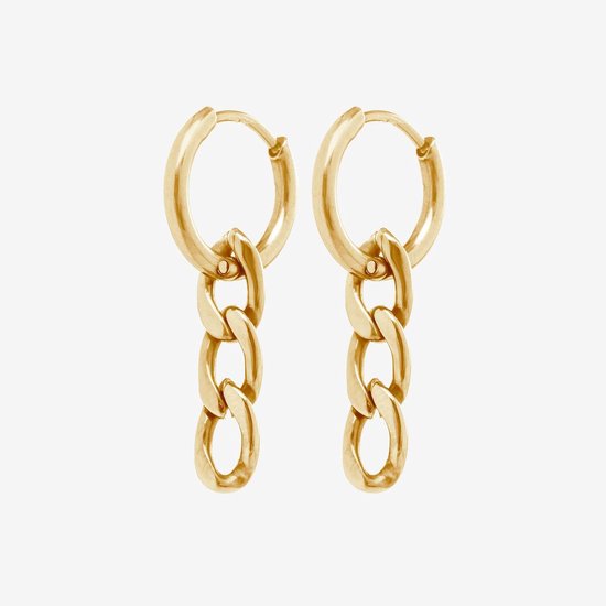 Essenziale Chain Earrings Gold