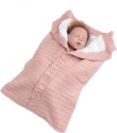 Baby Envelop Slaapzak 68cm * 40cm roze