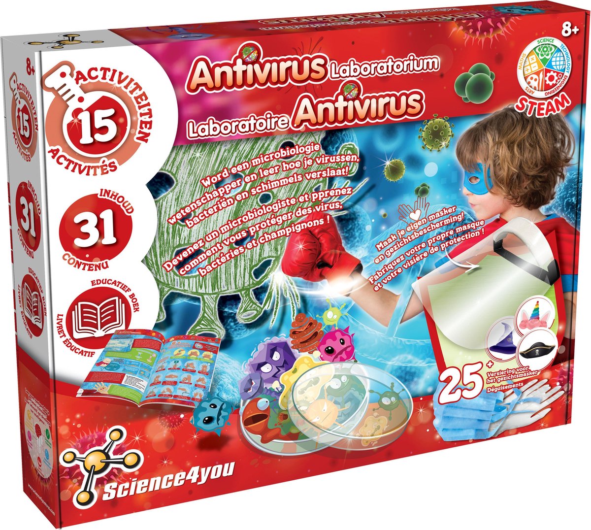 Science4you - Laboratoire des Savons - Kit les Fabrication pour