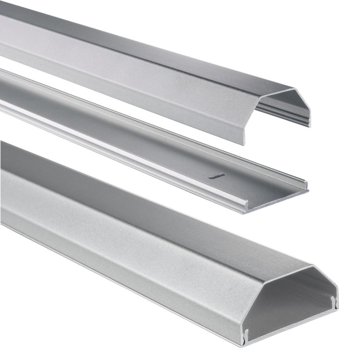 Hama 00020644 Kabelgoot Aluminium Zilver star (l x b x h) 1100 x 50 x 26 mm 1 stuk(s)