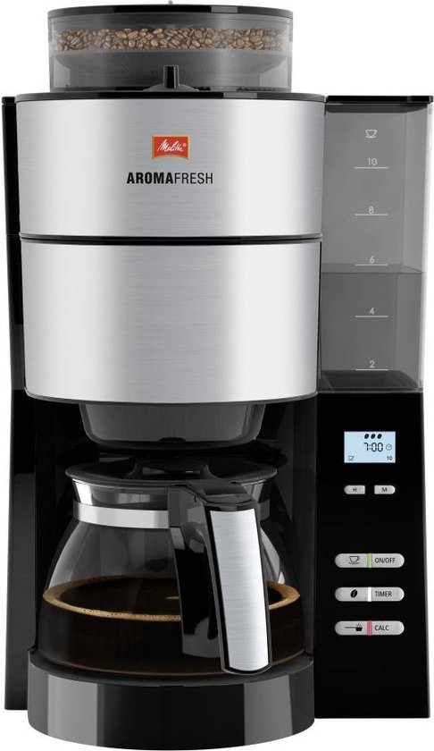 Melitta 1021-01 AromaFresh Koffiezetapparaat Zwart