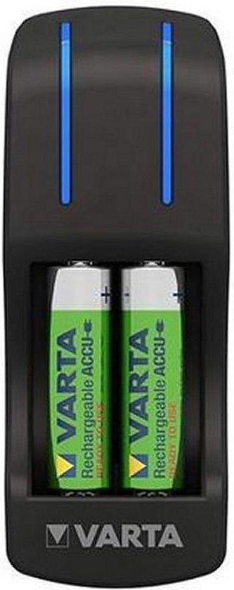 Varta 5716 Batterijlader voor binnengebruik Zwart | bol.com