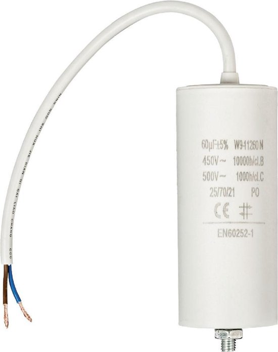 Condensator 60.0uf / 450 V + cable